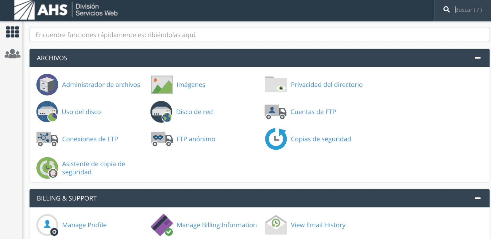 7 cosas GRATIS que incluye nuestro hospedaje web y no sabías 1 Portal de Clientes del Hospedaje Web cPanel