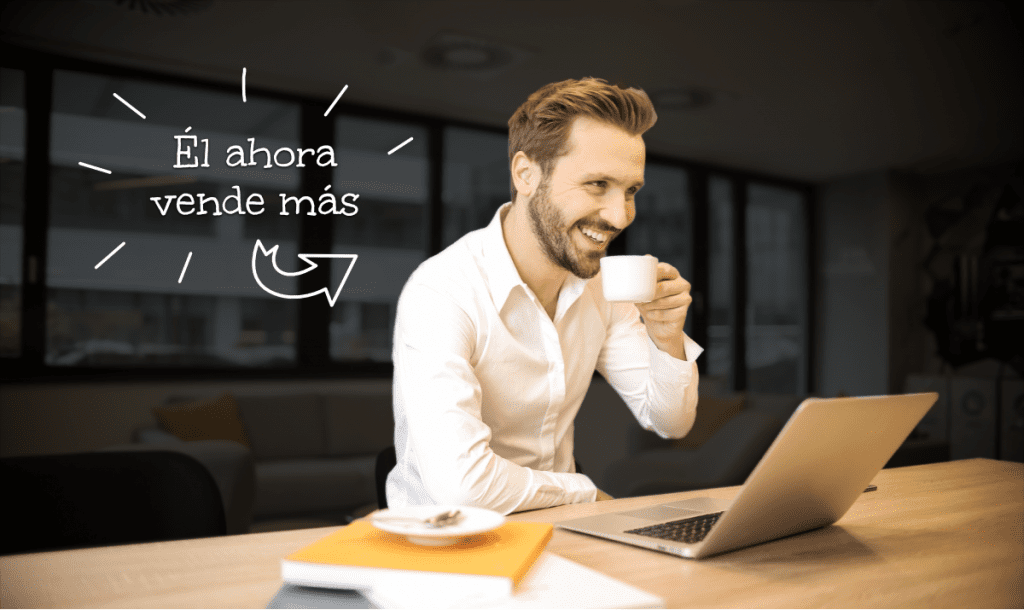 Diferencias entre un sitio web dinámico y uno estático 1 Hombre con su Sitio web
