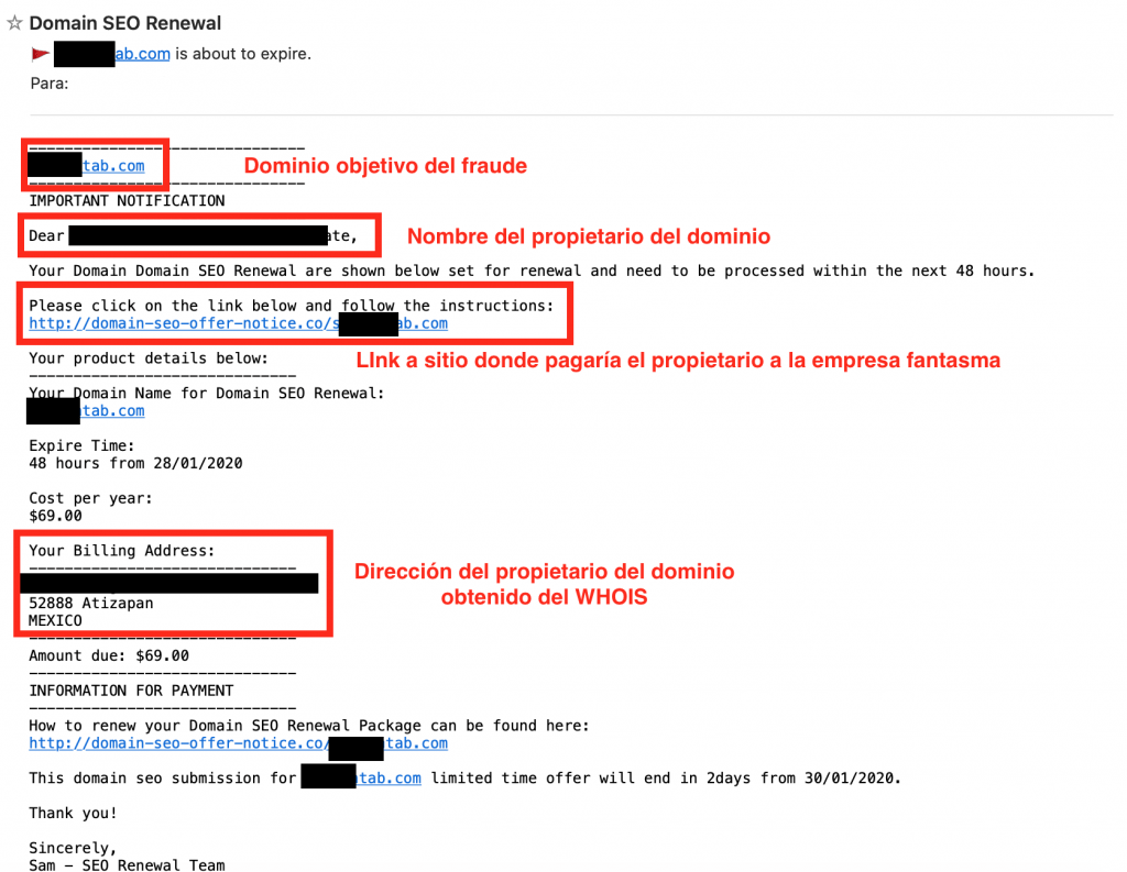 5 razones para activar la Privacidad en tu dominio web 3 Captura de Pantalla 2020 01 29 a las 12.21.01 | 5 razones para activar la Privacidad en tu dominio web