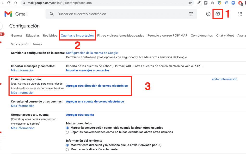 Enviar correo como alias en Google workspace